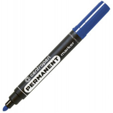 Маркер Centropen Permanent 8566 2.5 мм круглый синий 